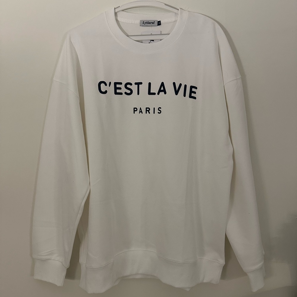 C’est La Vie Crewneck